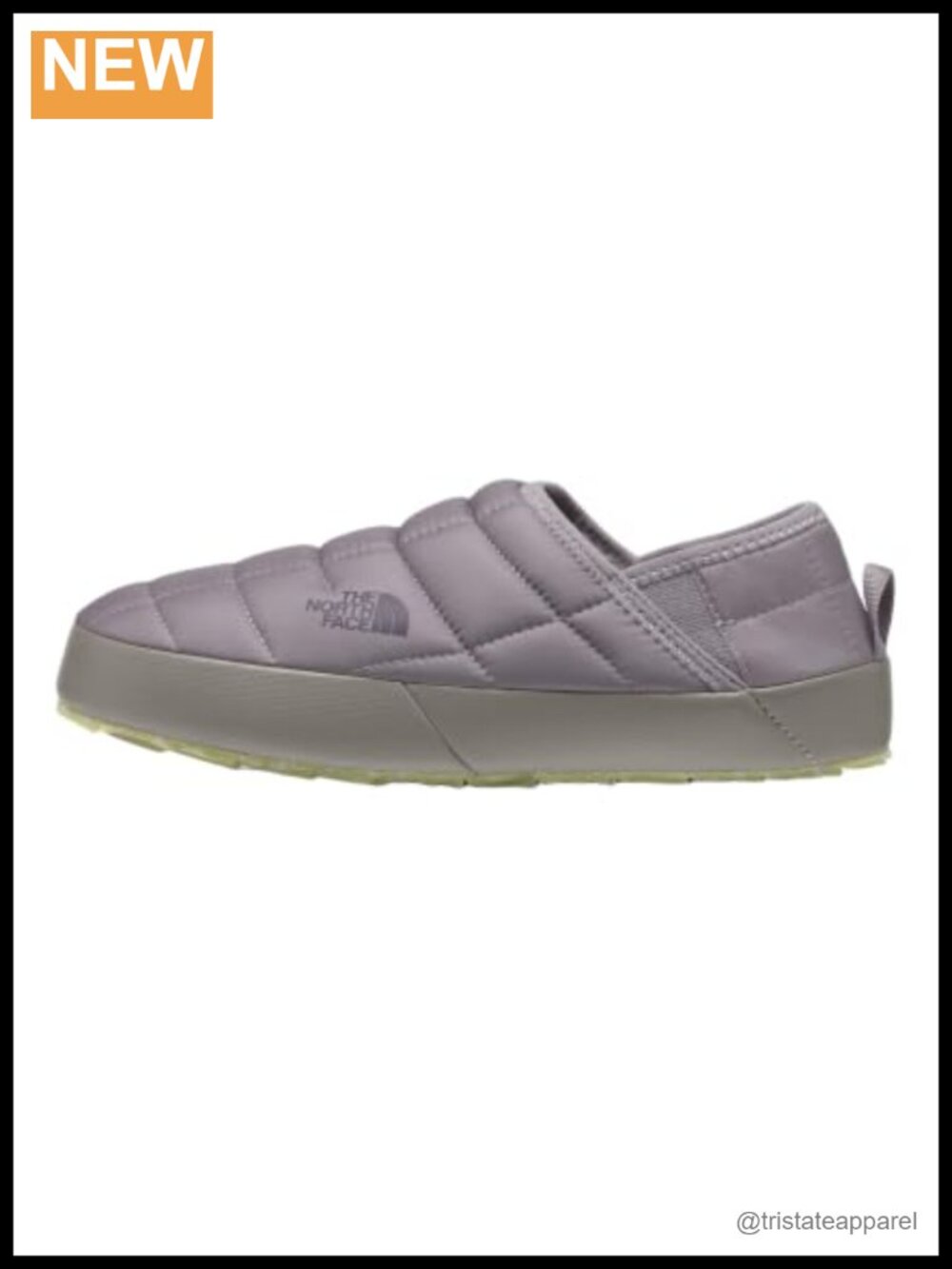 Insulated Water Repellent Recycled Polyester Mule Slipper